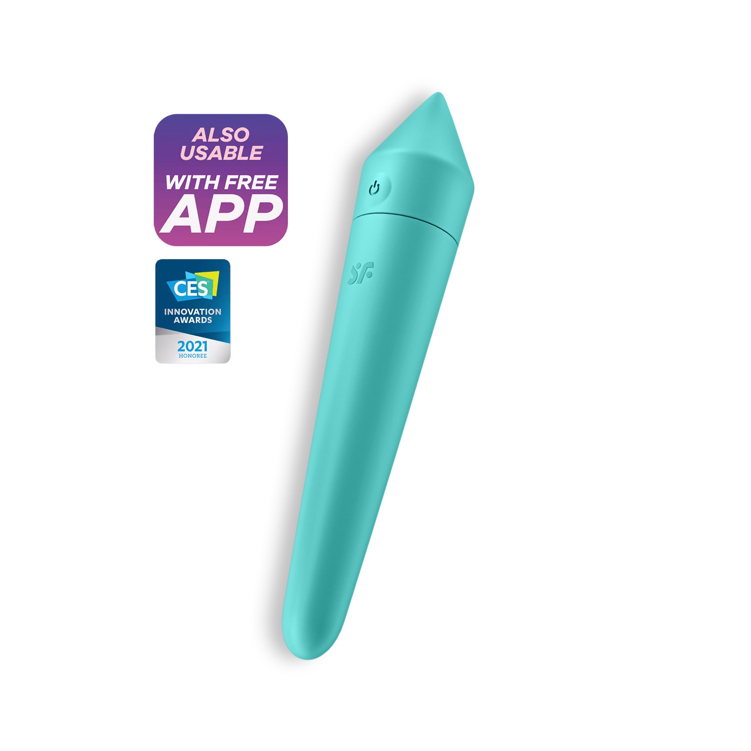 SATISFYER ULTRA POWER BULLET 8 TURQUOISE