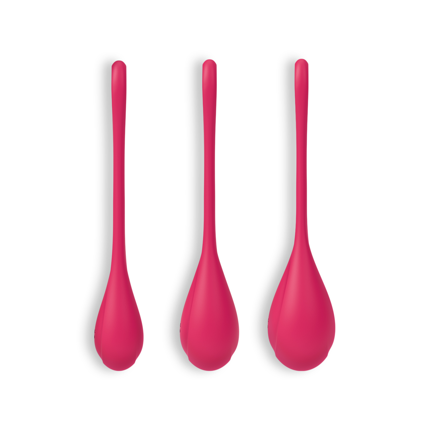 SET DI 3 PALLE DI KEGEL YONI POTENZA 1 ROSSO SATISFYER