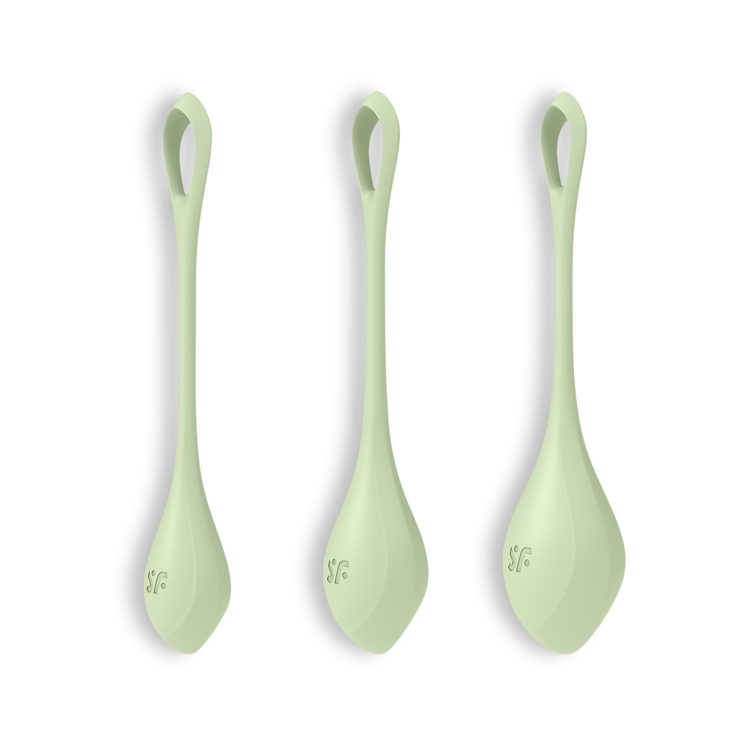 SET DI 3 PALLE DI KEGEL YONI POTENZA 2 VERDE SATISFYER