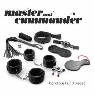 PACK DE 18 KIT BONDAGE MASTER & CUMMANDER CON 11 PIEZAS CRUSHIOUS