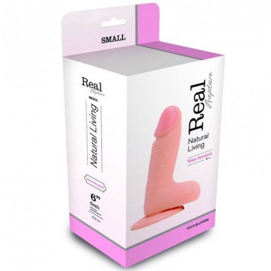 DILDO REALISTICO REALE RAPTURE ACQUA SENSAZIONI 6 &quot; BIANCO