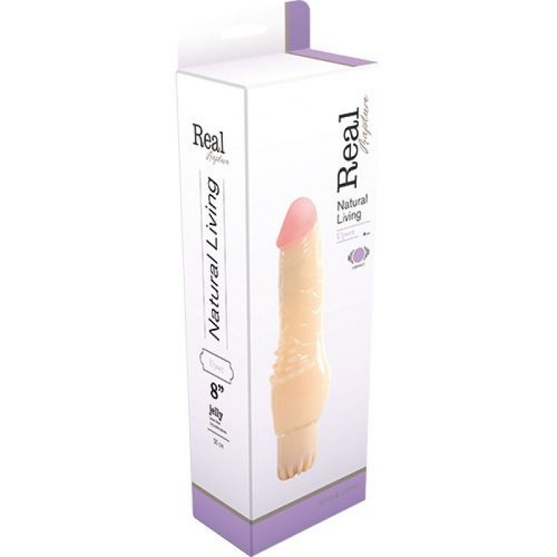 REAL RAPTURE UPSET JELLY VIBRATOR 8&#039;&#039;