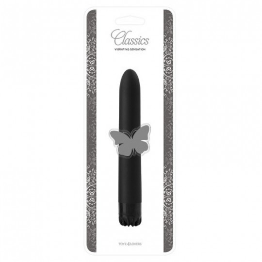 VIBRADOR CLASSICS PRETO MÉDIO