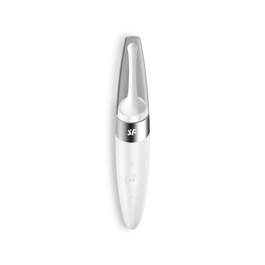 SATISFYER TWIRLING DELIGHT VIBRATOR WHITE