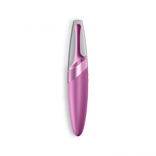 SATISFYER TWIRLING DELIGHT VIBRATOR BORDEAUX