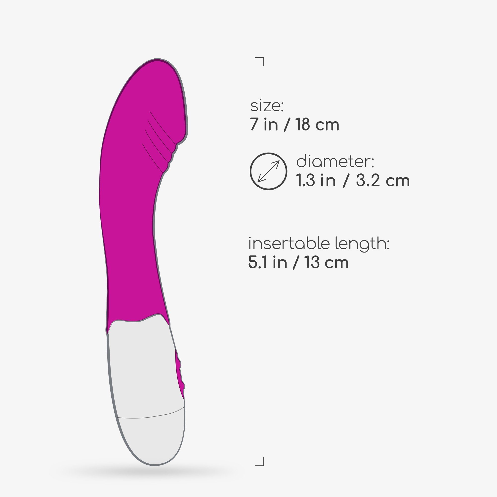 VIBRADOR GROWLIE COM LUBRICANTE DE BASE AGUA INCLUIDO CRUSHIOUS