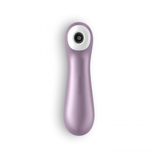 ESTIMULADOR DE CLITORIS PRO 2 VIBRATION SATISFYER GRIS