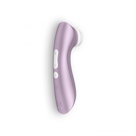 ESTIMULADOR DE CLITORIS PRO 2 VIBRATION SATISFYER GRIS