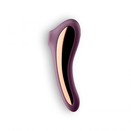 SATISFYER DUAL KISS VIBRATOR BORDEAUX