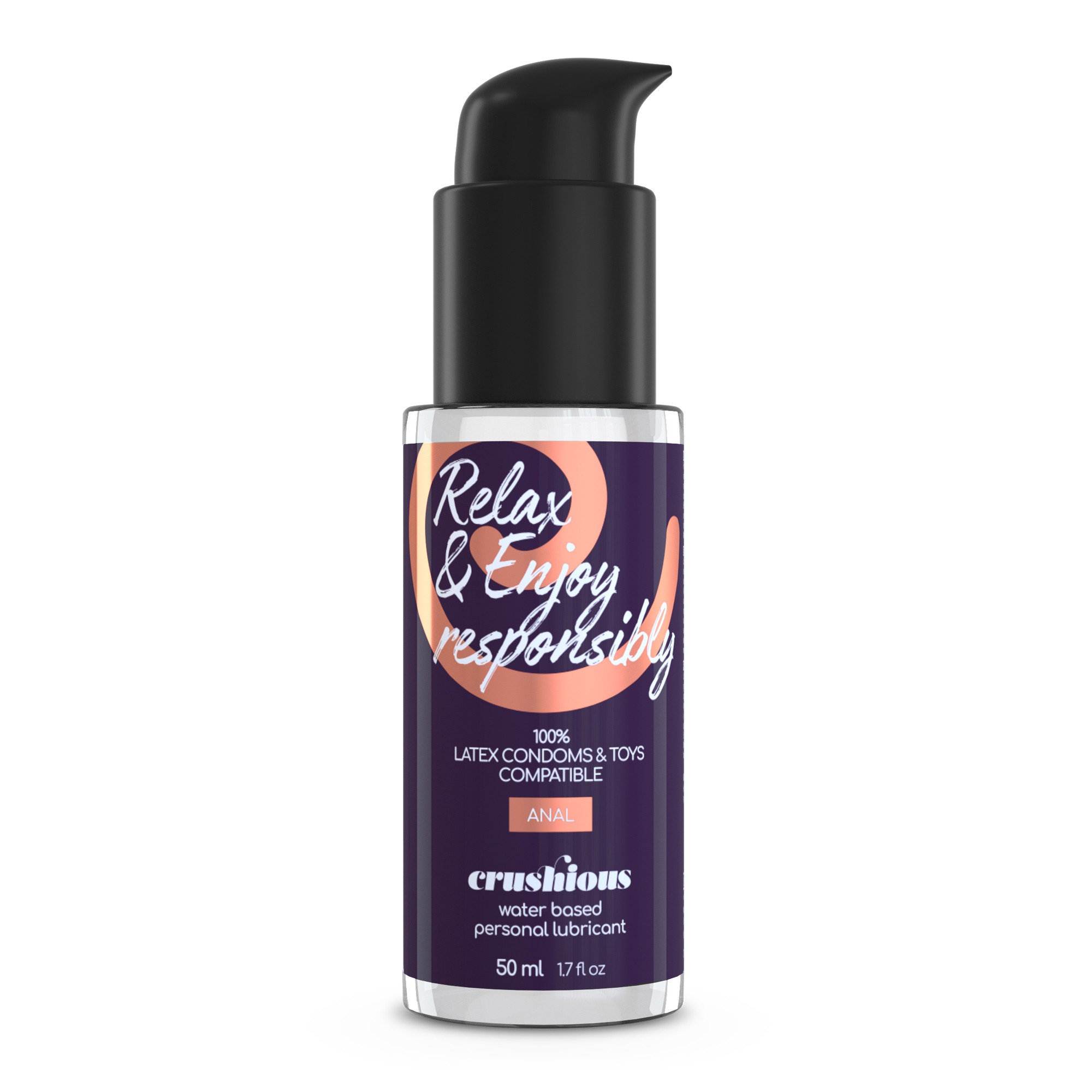 CRUSHIOUS DOUCHE &amp; GO ANAL DOUCHE 90ML WITH ANAL LUBRICANT 50ML