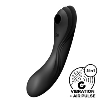 VIBRADOR CURVY TRINITY 4 SATISFYER NEGRO