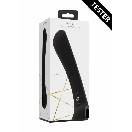 TESTER VIBRADOR OMBRA VIVE PRETO