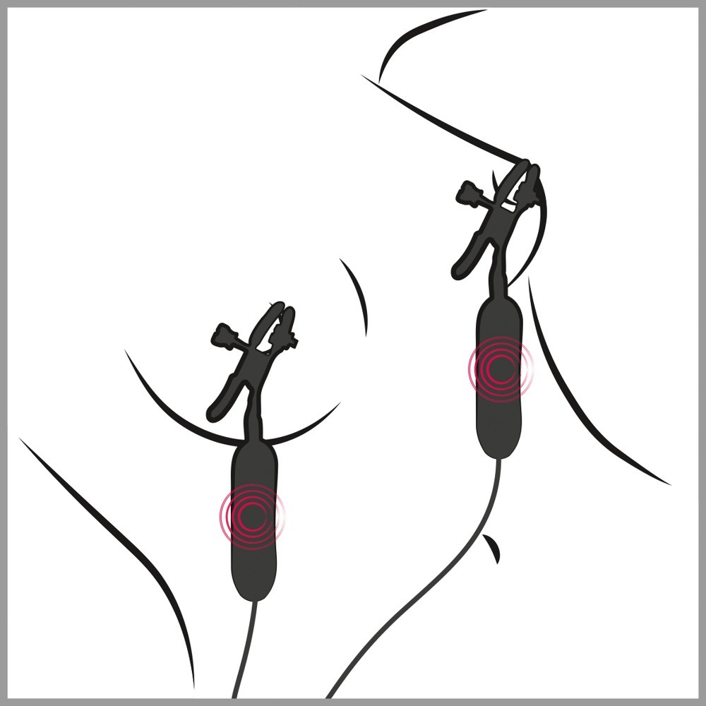 FETISH FANTASY VIBRATING NIPPLE CLAMPS