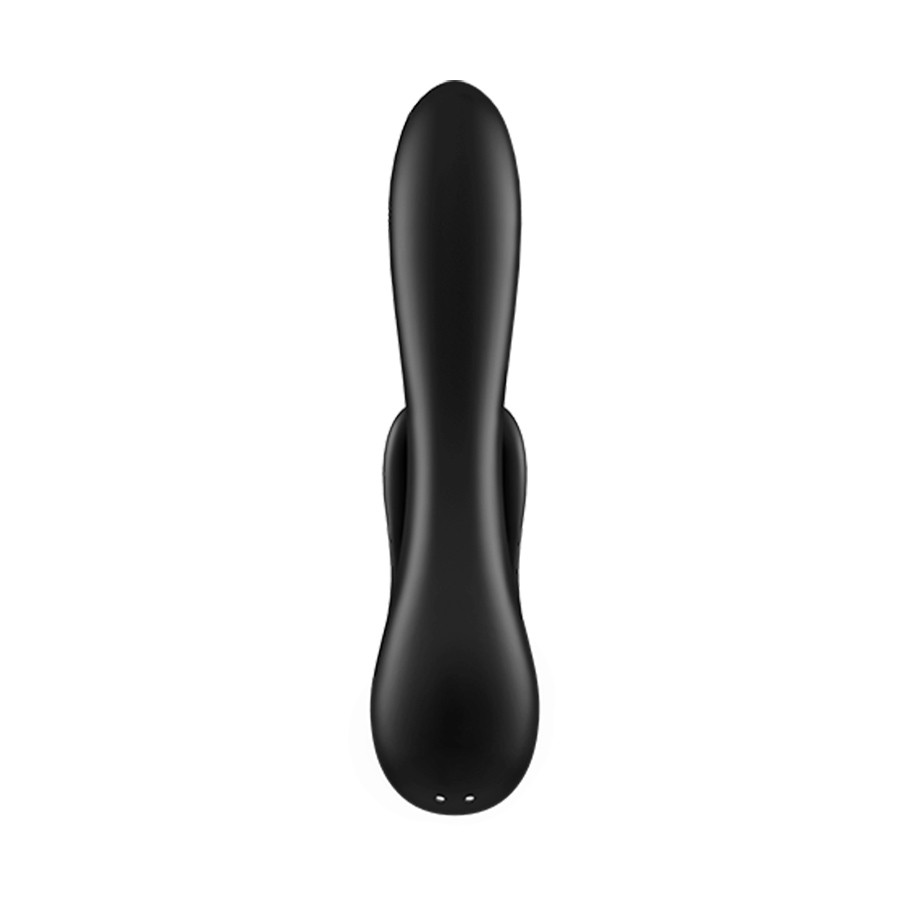 VIBRADOR DOUBLE FLEX COM APP SATISFYER PRETO