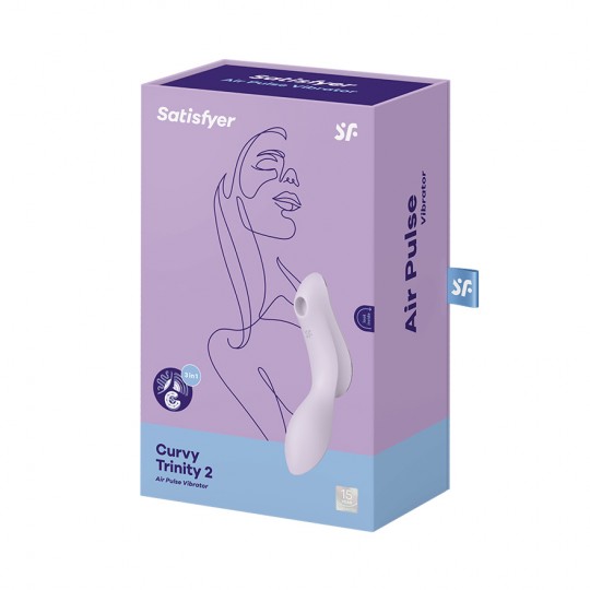 DILDO CURVY TRINITÀ 2 SATISFYER VIOLA