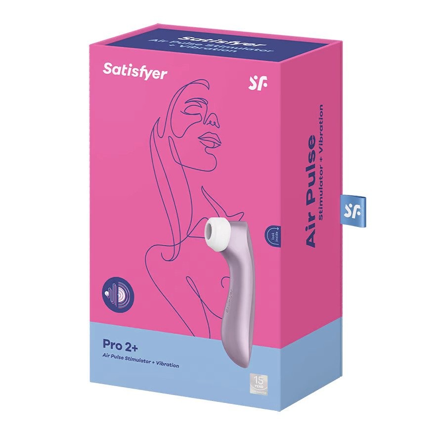 ESTIMULADOR DE CLITÓRIS PRO 2 VIBRATION SATISFYER ROSA