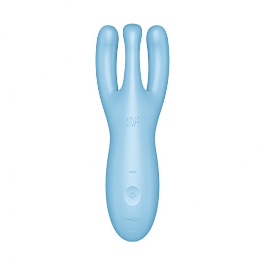 SATISFYER THREESOME 4 VIBRATOR BLUE