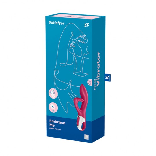 VIBRATORE EMBRACE ME SATISFYER ROSSO