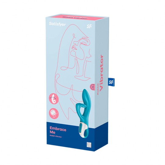 VIBRATORE EMBRACE ME SATISFYER TURCHESE