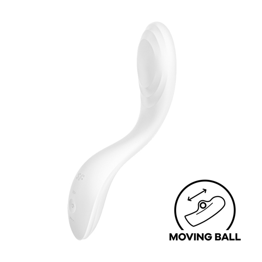 SATISFYER RRROLLING PLEASURE G-SPOT STIMULATOR WHITE