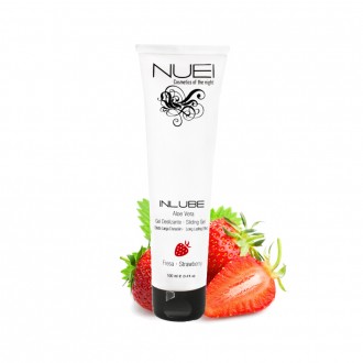 LUBRICANTE A BASE DE AGUA FRESA INLUBE NUEI 100ML