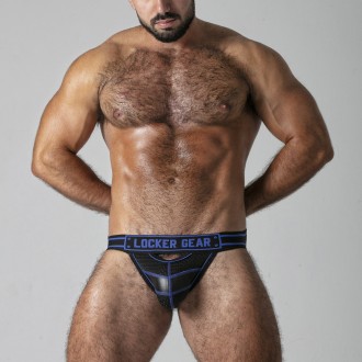 LOCKER GEAR WATCH IT HARD JOCKSTRAP BLU