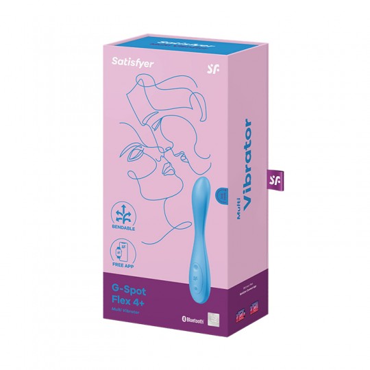 VIBRADOR G-SPOT FLEX 4 COM APP SATISFYER