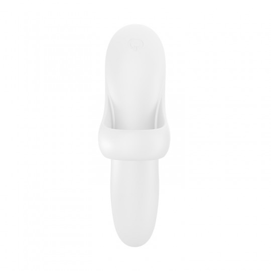 SATISFYER BOLD LOVER FINGER VIBRATOR WHITE