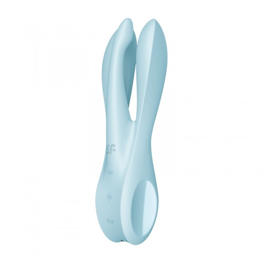 VIBRATORE THREESOME 1 BLU SATISFYER