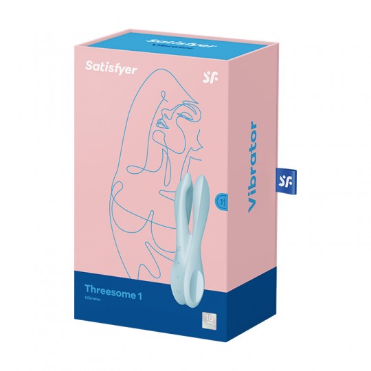 VIBRATORE THREESOME 1 BLU SATISFYER