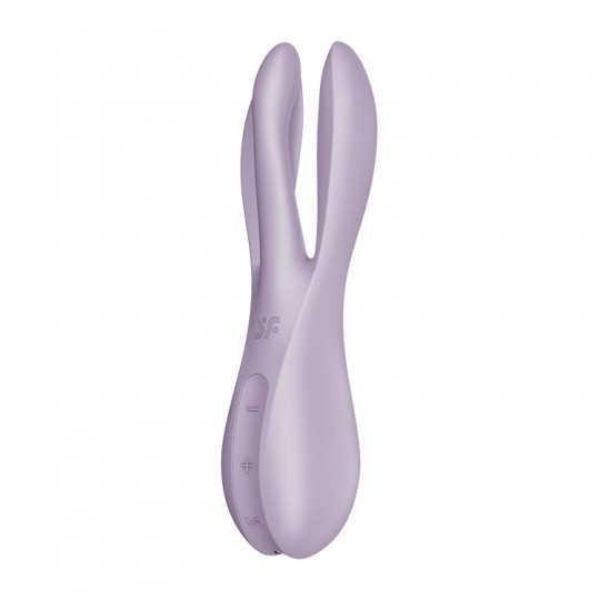 VIBRATEUR THREESOME 2 VIOLET SATISFYER