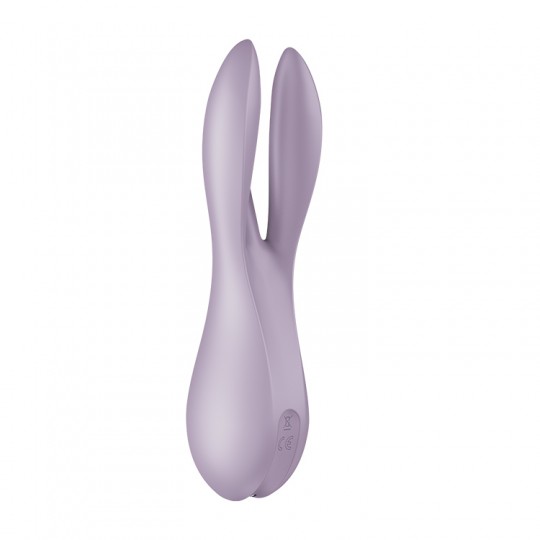 VIBRADOR THREESOME 2 LILÁS SATISFYER