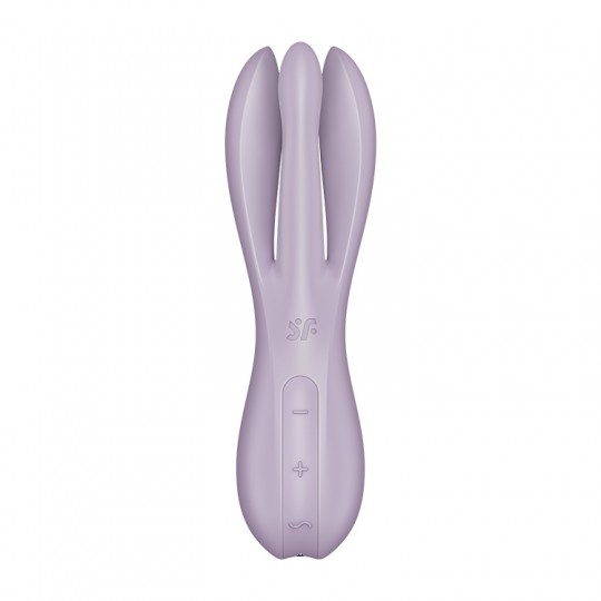 VIBRADOR THREESOME 2 LILÁS SATISFYER