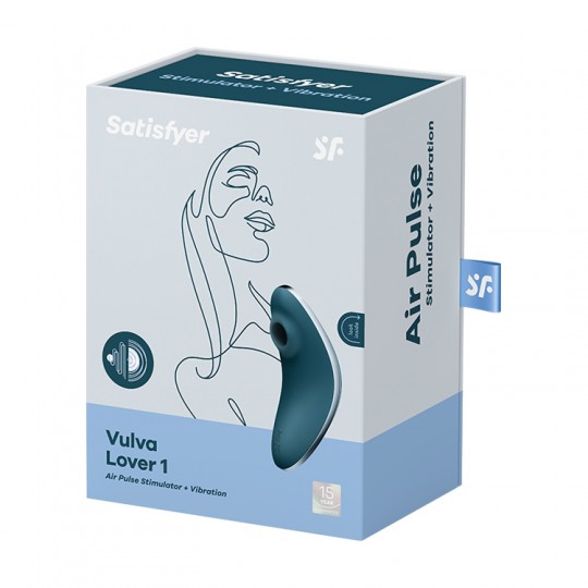 ESTIMULADOR VULVA LOVER 1 AZUL OSCURO SATISFYER