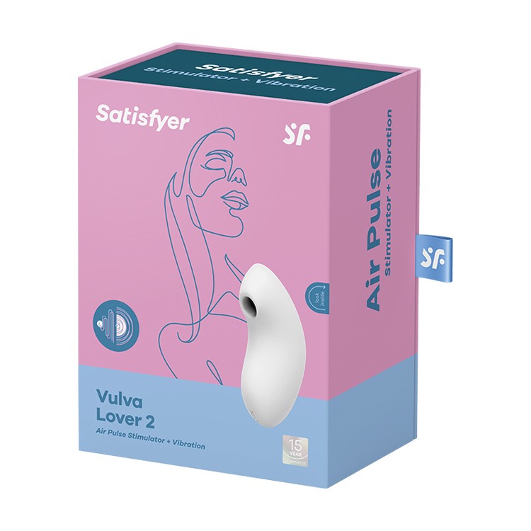 SATISFYER VULVA LOVER 2 WHITE