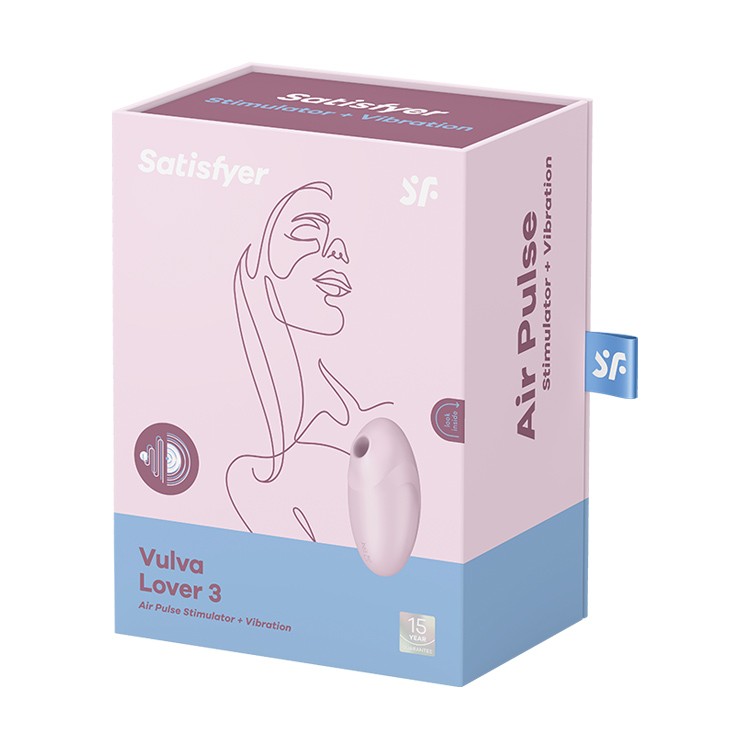 STIMULATORE VULVA LOVER 3 ROSA SATISFYER