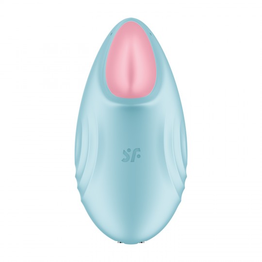 ESTIMULADOR TROPICAL TIP CONNECT APP AZUL SATISFYER