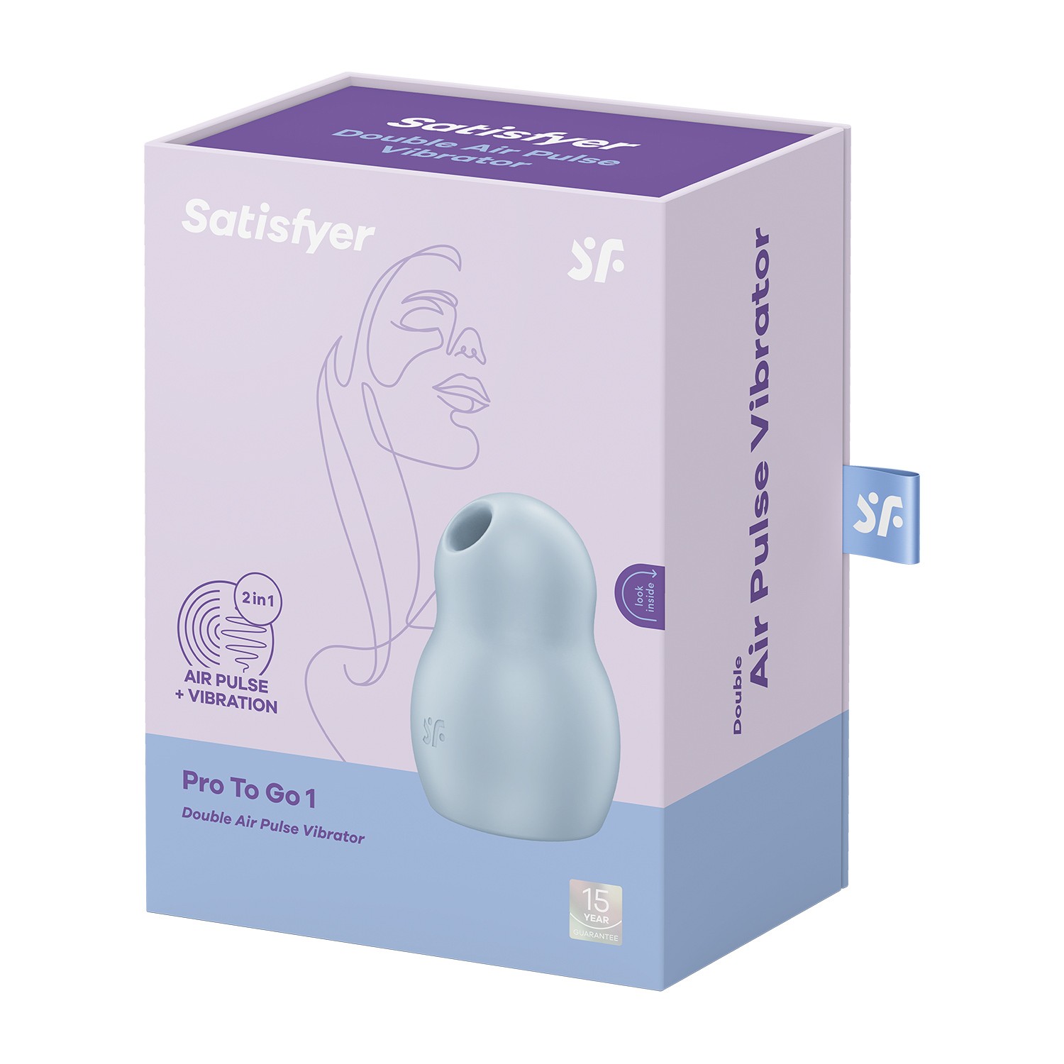 ESTIMULADOR PRO TO GO 1 AZUL SATISFYER