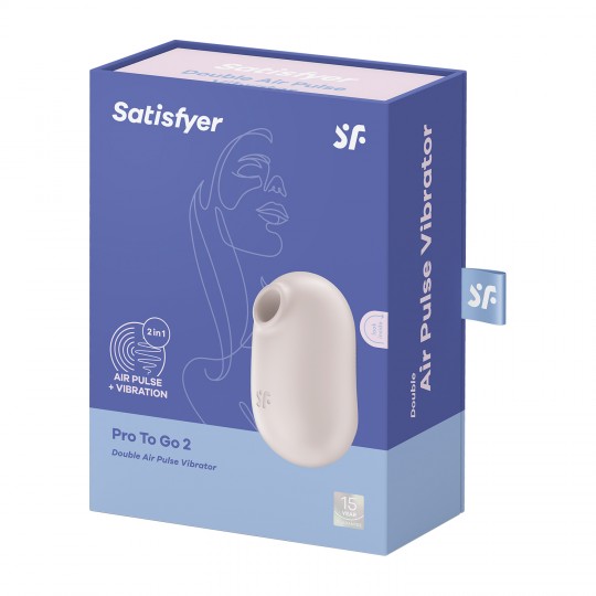 SATISFYER PRO TO GO 2 BEIGESTIMULATOR