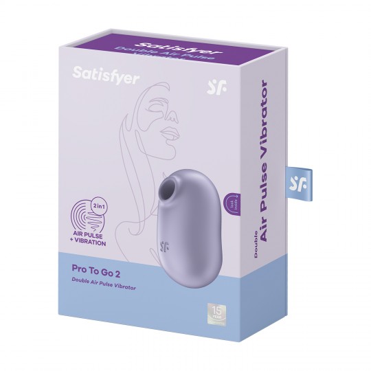 ESTIMULADOR PRO TO GO 2 LILA SATISFYER