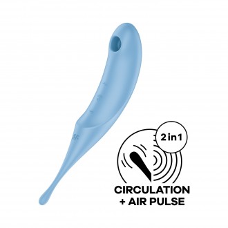 ESTIMULADOR TWIRLING PRO AZUL SATISFYER