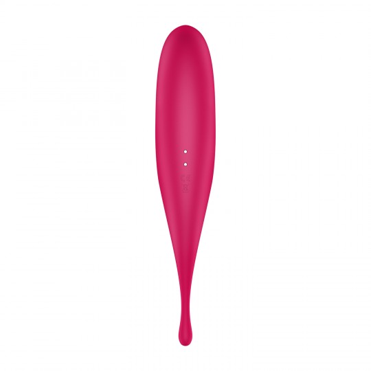 ESTIMULADOR TWIRLING PRO VERMELHO SATISFYER