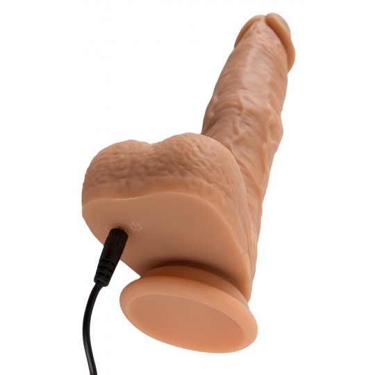 VIBRATORE REALISTICO CON FUNZIONE &quot;VAI E VIENI&quot; E TELECOMANDO WIRELESS NATURAL THRUSTING VIBE YOU2TOYS