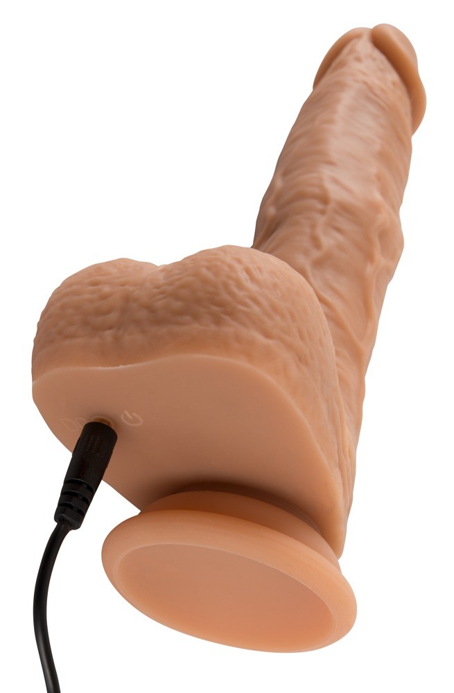 VIBRATEUR RÉALISTE AVEC POUSSÉE ET TÉLÉCOMMANDE SANS FIL NATURAL THRUSTING VIBE YOU2TOYS