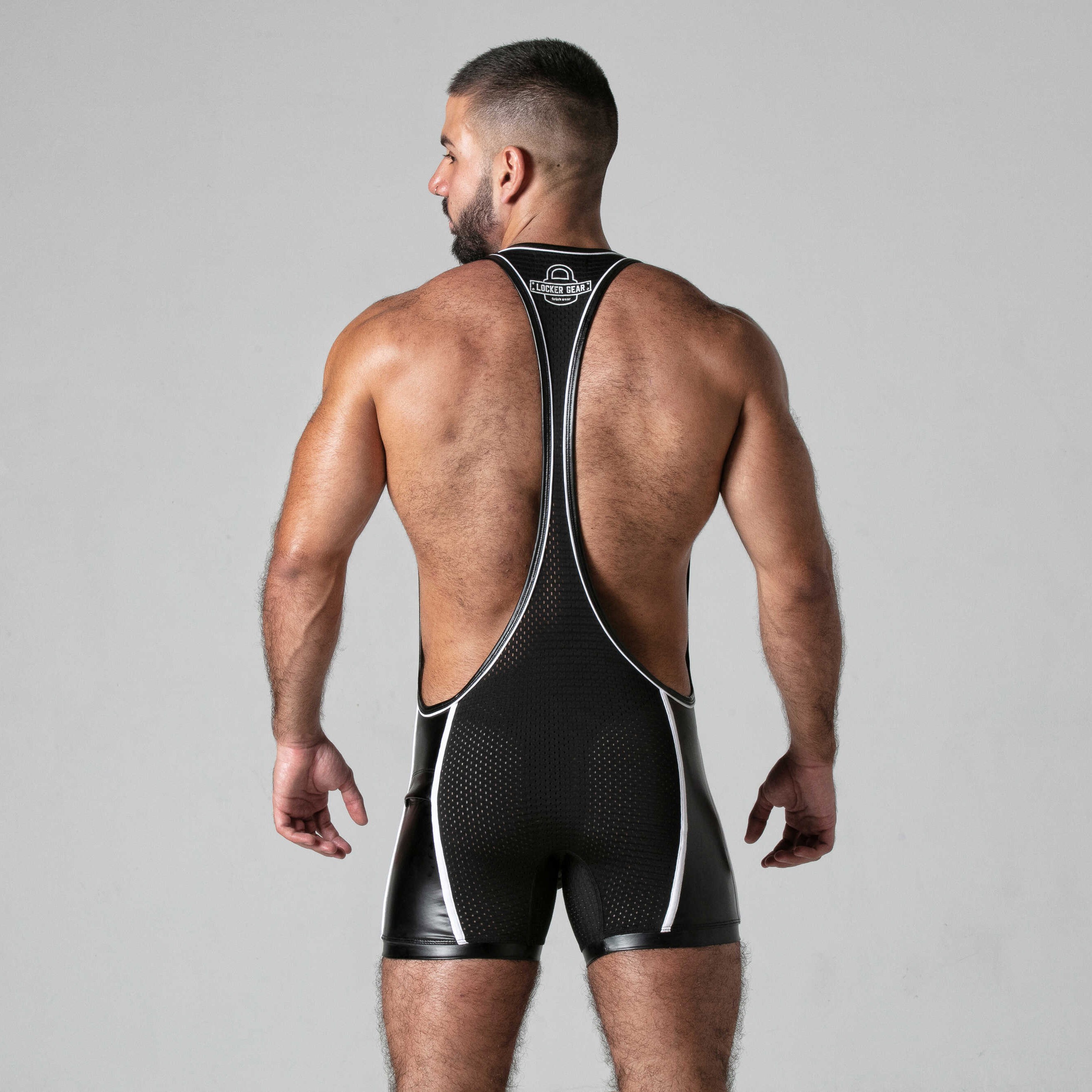 SINGLET LOOK AT IT LOCKER GEAR BIANCO