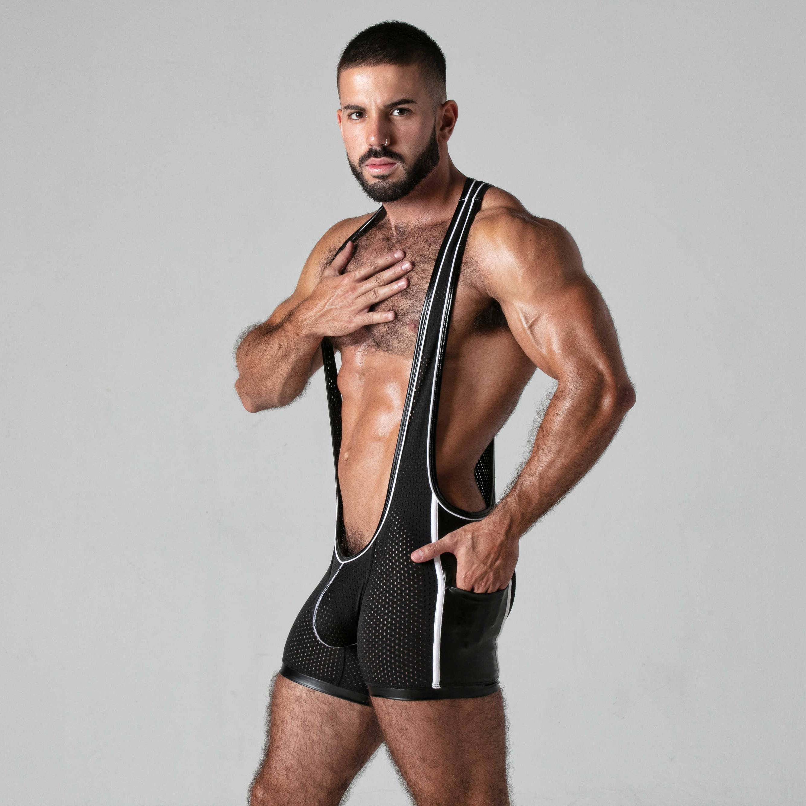 SINGLET LOOK AT IT LOCKER GEAR BLANCO