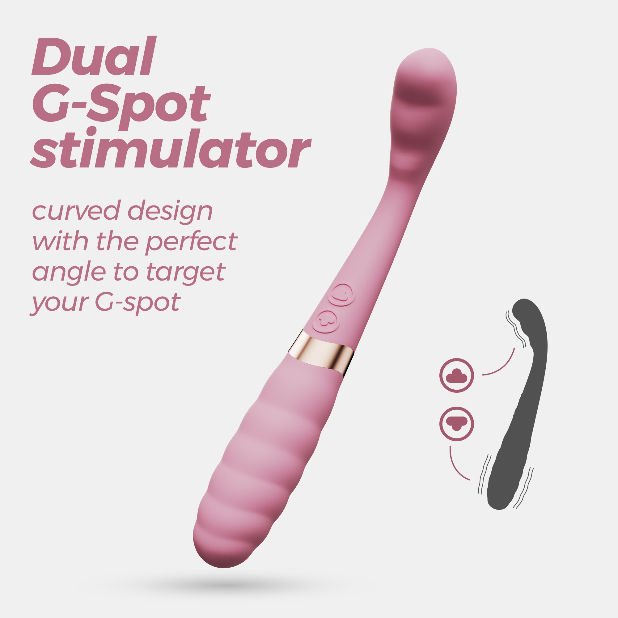 CRUSHIOUS PIXIE DUAL VIBRATOR