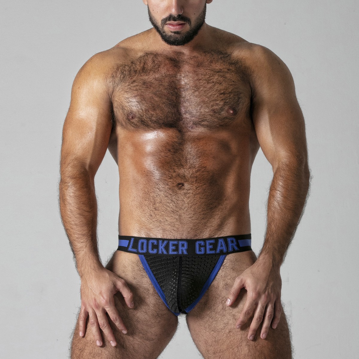 JOCKSTRAP PUSH IT LOCKER GEAR BLU