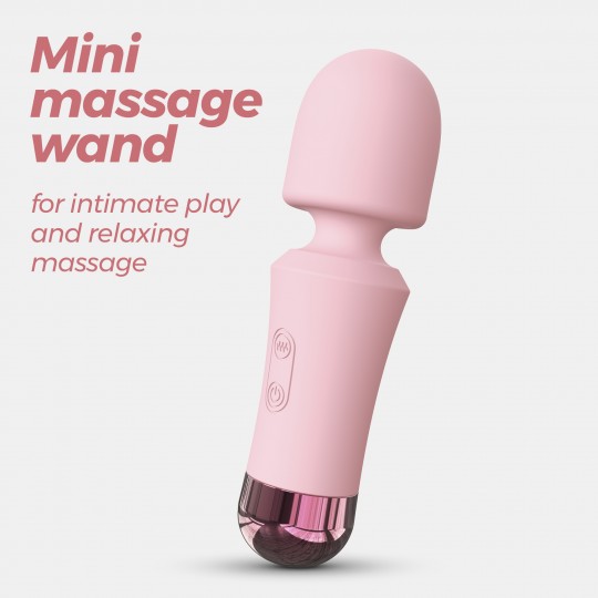 WANDA MINI BAGUETTE RECHARGEABLE ROSE CRUSHIOUS