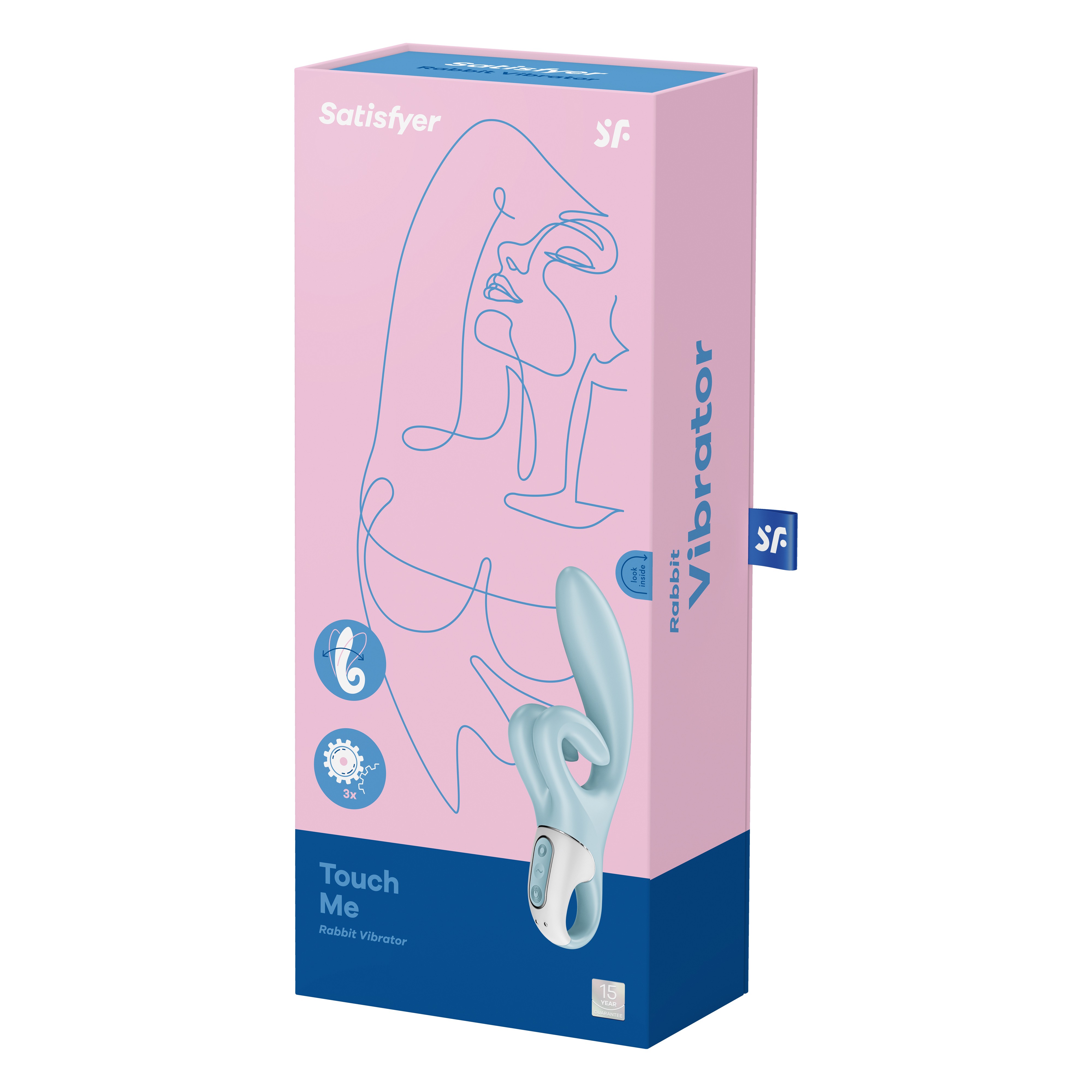 VIBRATEUR TOUCH ME BLEU SATISFYER